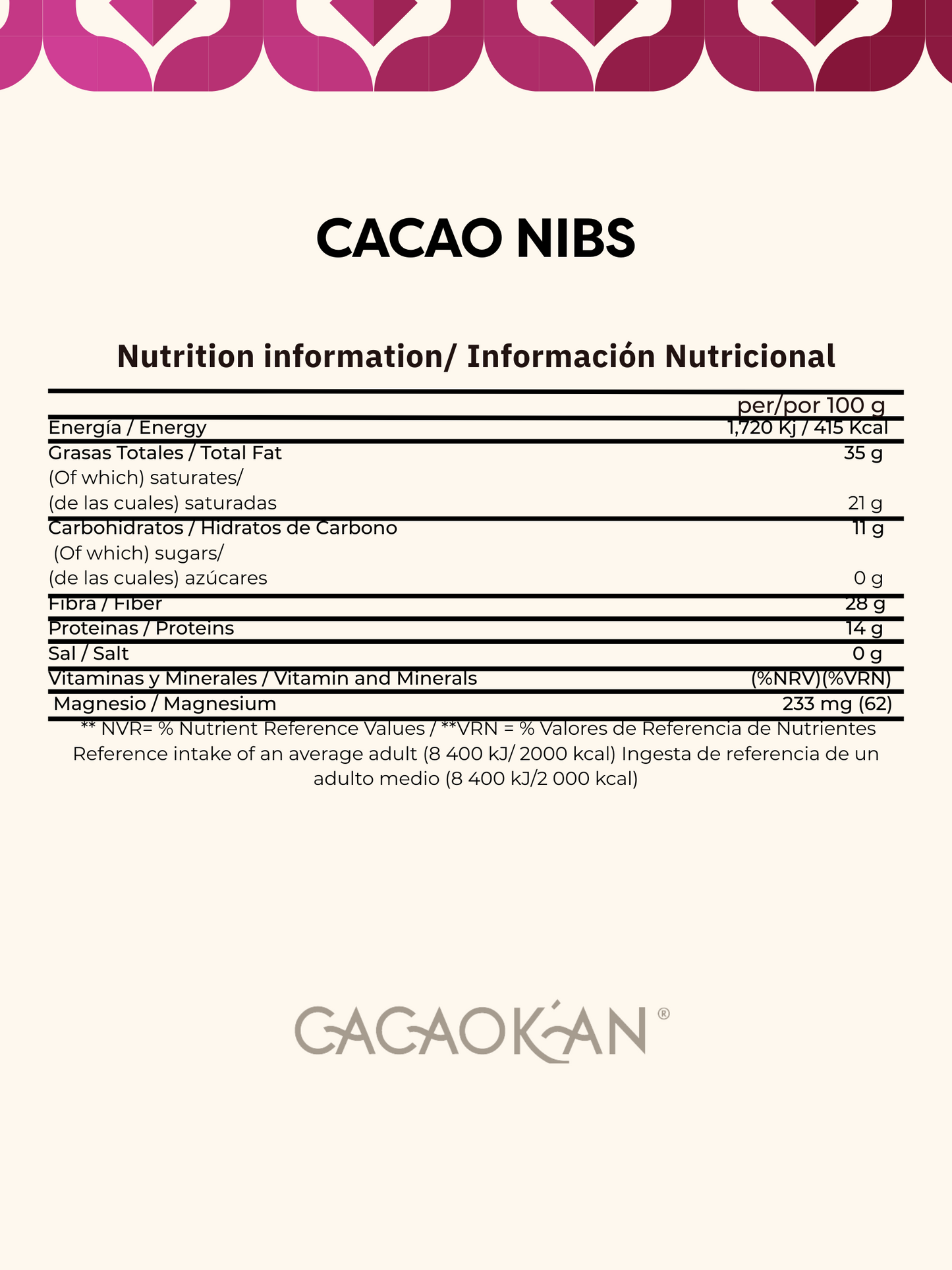 CACAO NIBS