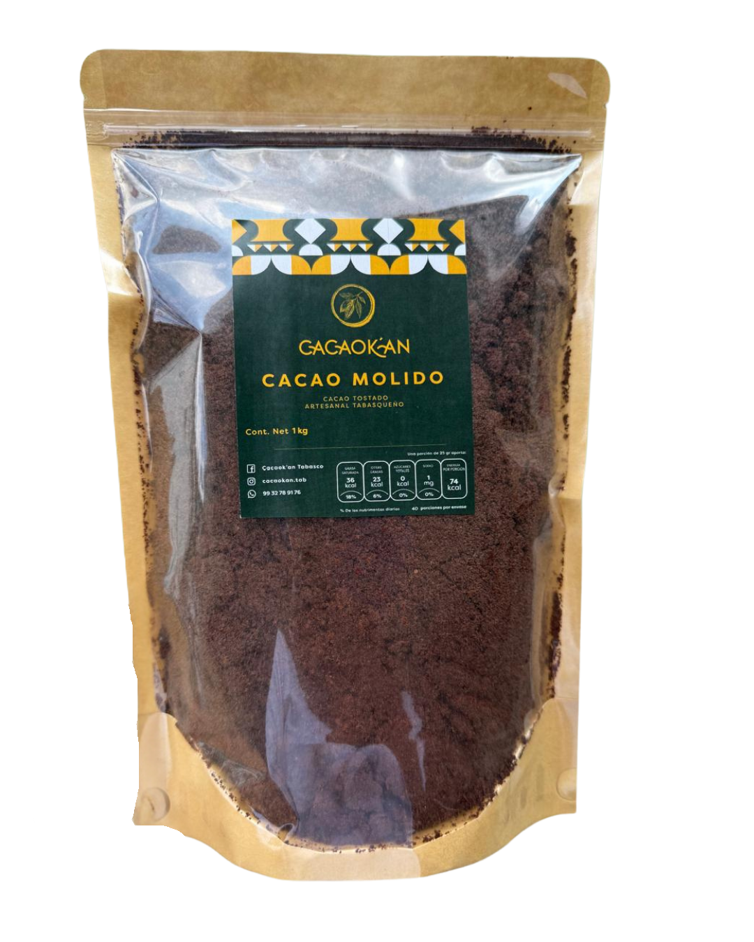 CACAO MOLIDO GRADO CEREMONIAL