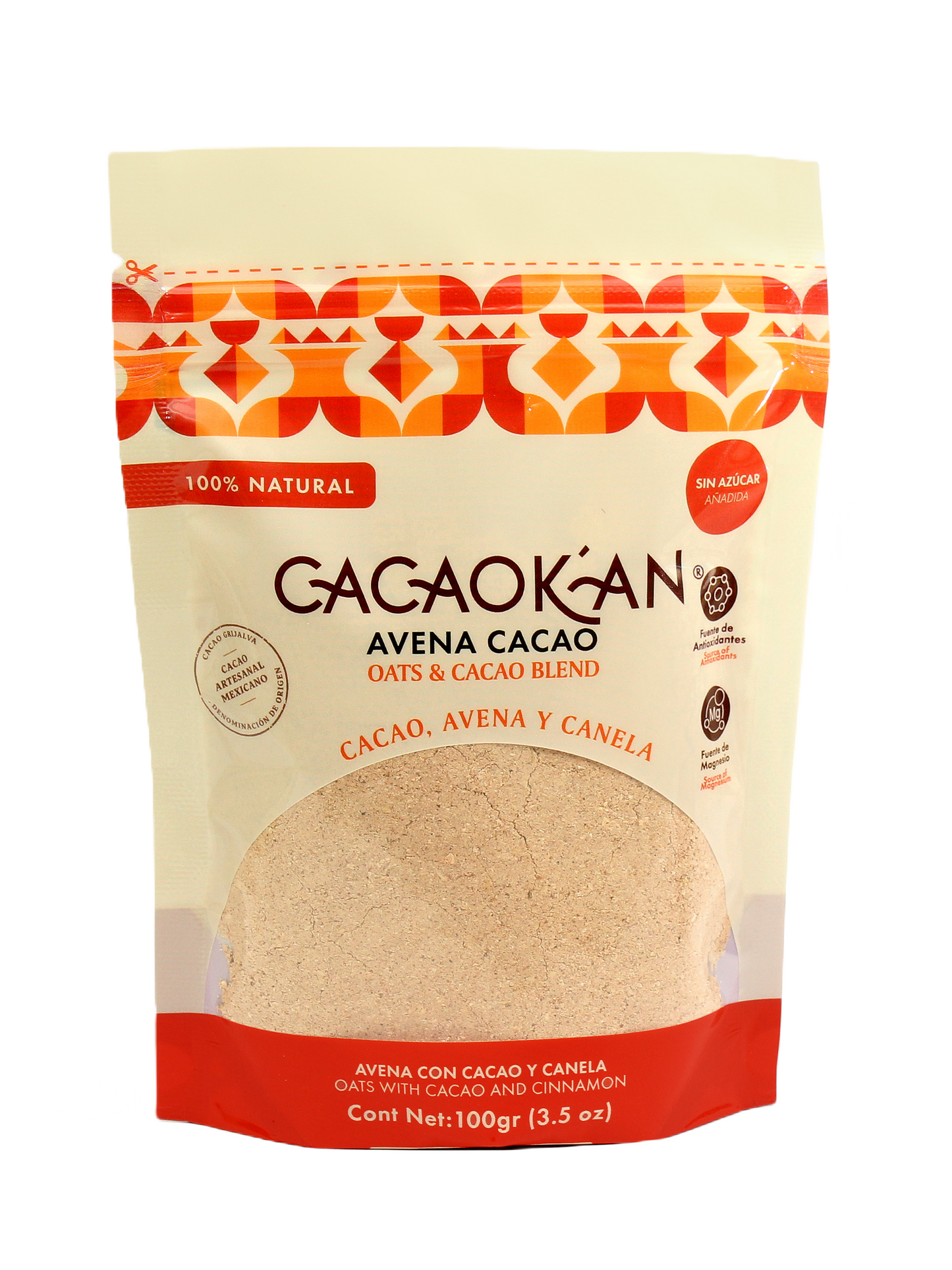 OATMEAL WITH CACAO AND CINNAMON
