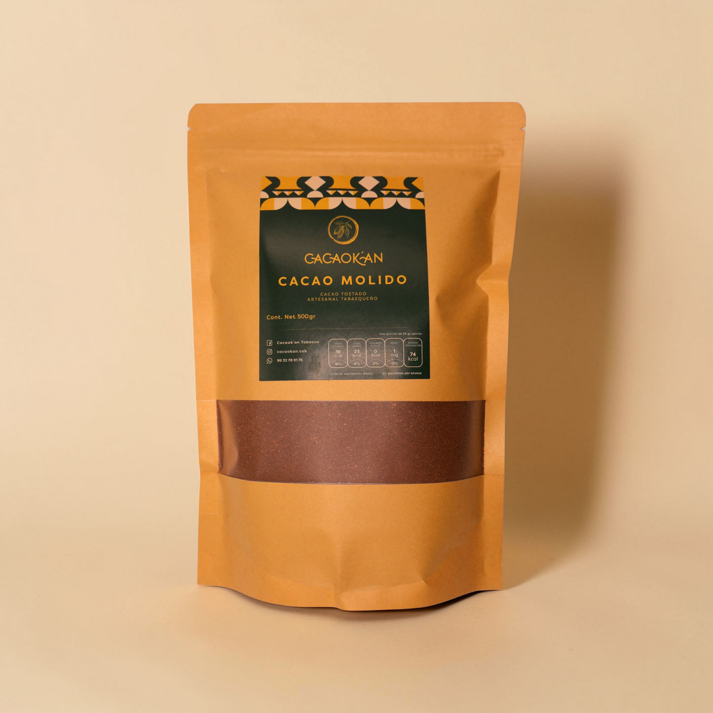 CACAO MOLIDO GRADO CEREMONIAL