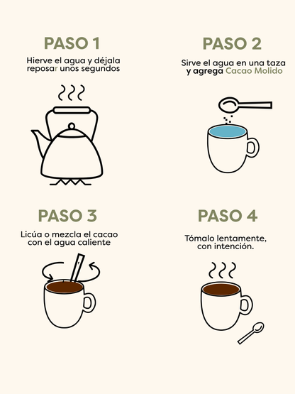CACAO  MOLIDO
