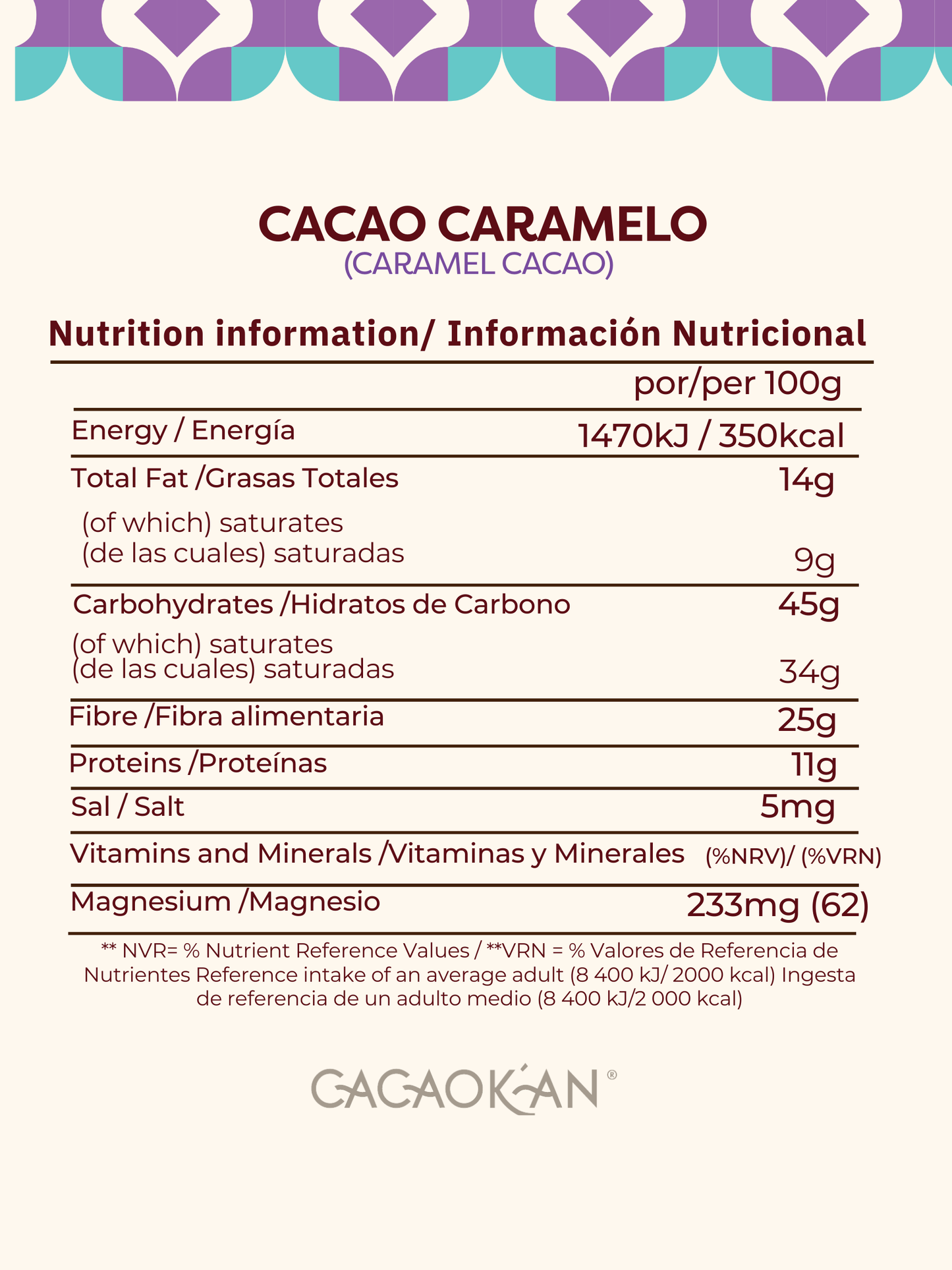 CACAO CARAMELO