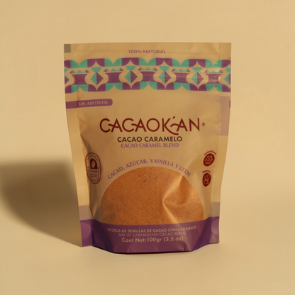 GROUND CACAO WITH CARAMEL
