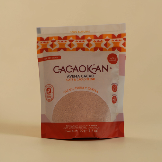 AVENA CON CACAO Y CANELA